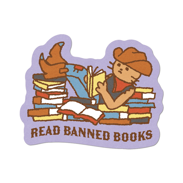 Read Banned Books Sticker