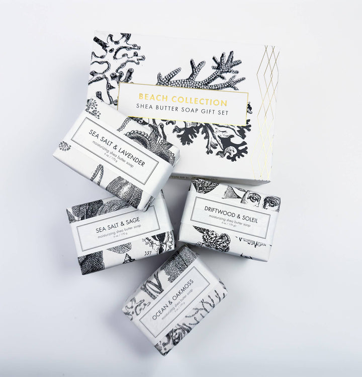 Beach Collection Soap Set of 4