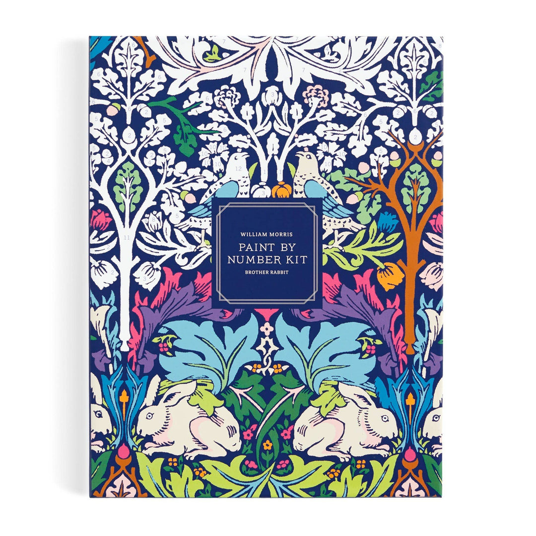William Morris Brother Rabbit 9 x 12" Paint by Number Kit