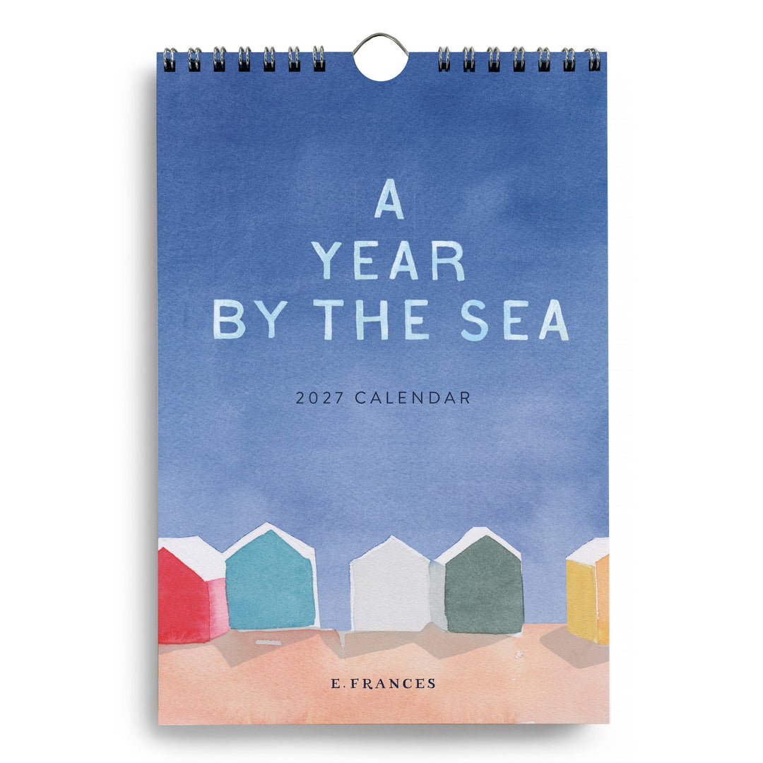 A Year By the Sea Wall Calendar, 6" x 9"