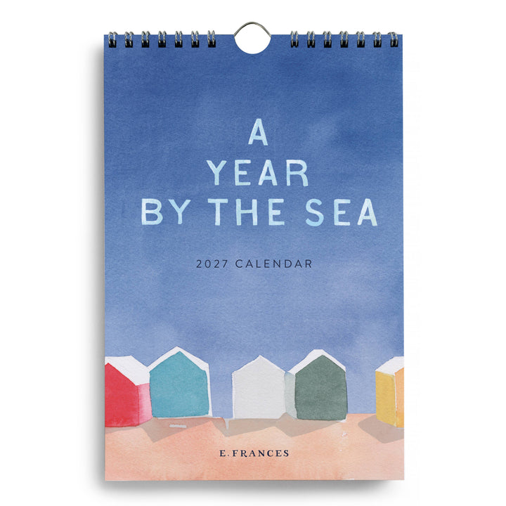 A Year By the Sea Wall Calendar, 6" x 9"
