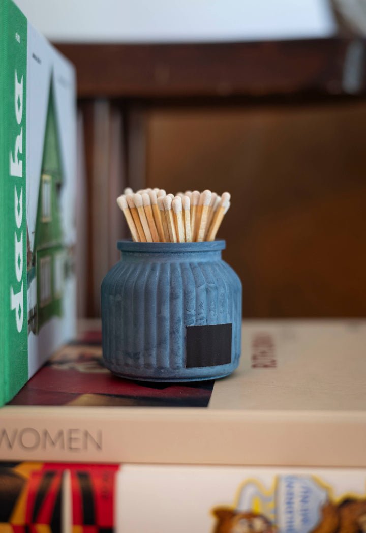 Apothecary Match Holder- Long Matches: Acai