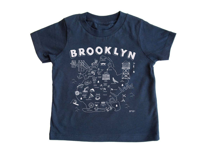 Navy 2T Brooklyn Toddler Tee