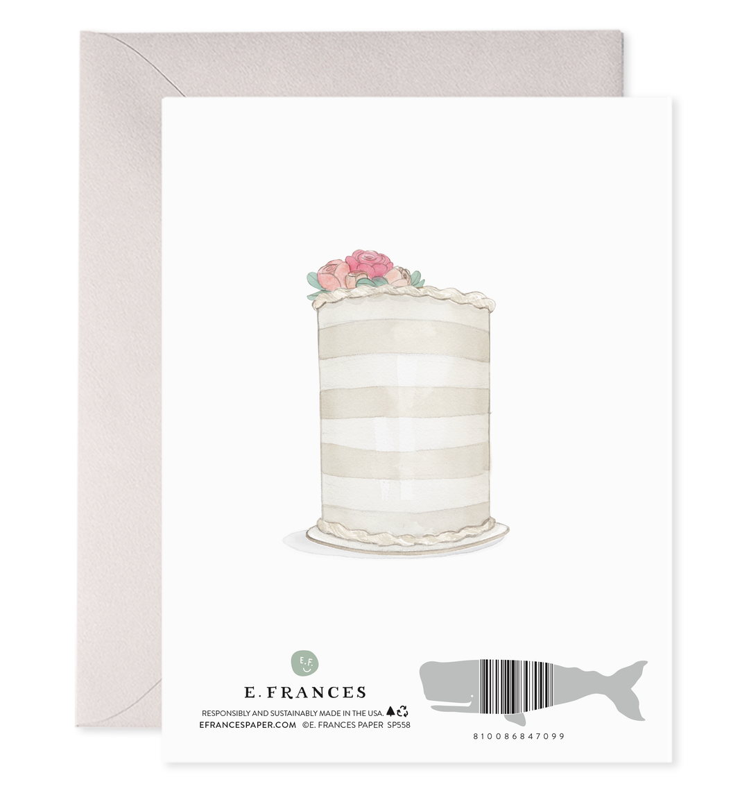 "Forever and Ever" Wedding Rings Card