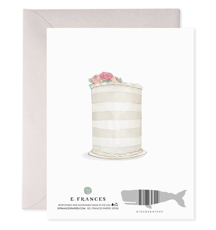 "Forever and Ever" Wedding Rings Card