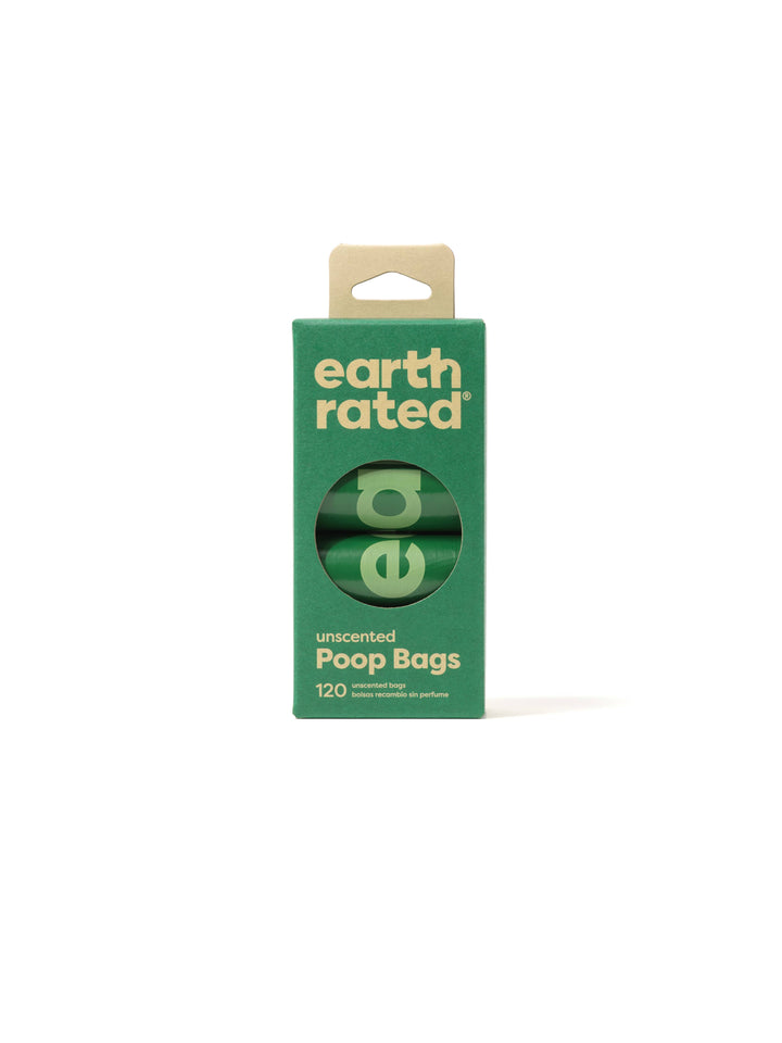 Earth Rated Unscented Poop Bags 8 Rolls