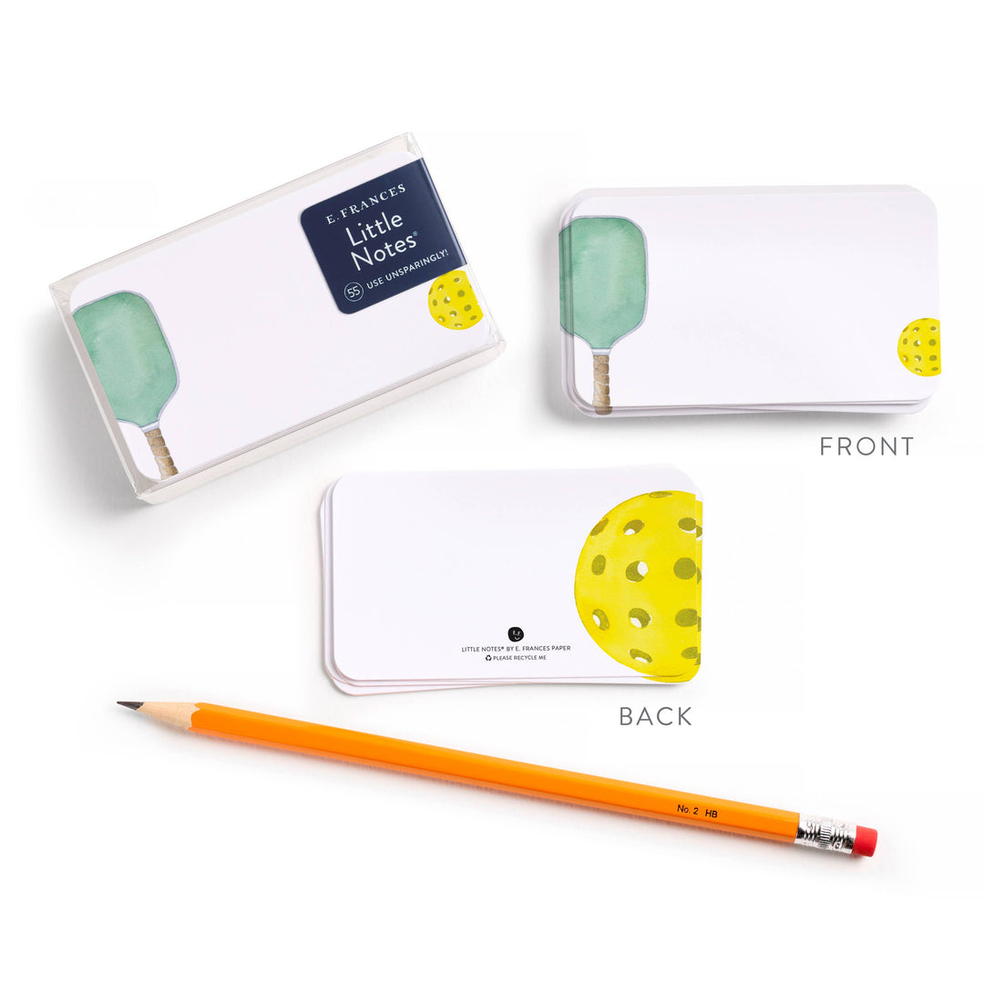 Pickleball Little Notes® – Mini Notecard Pack, Set of 55