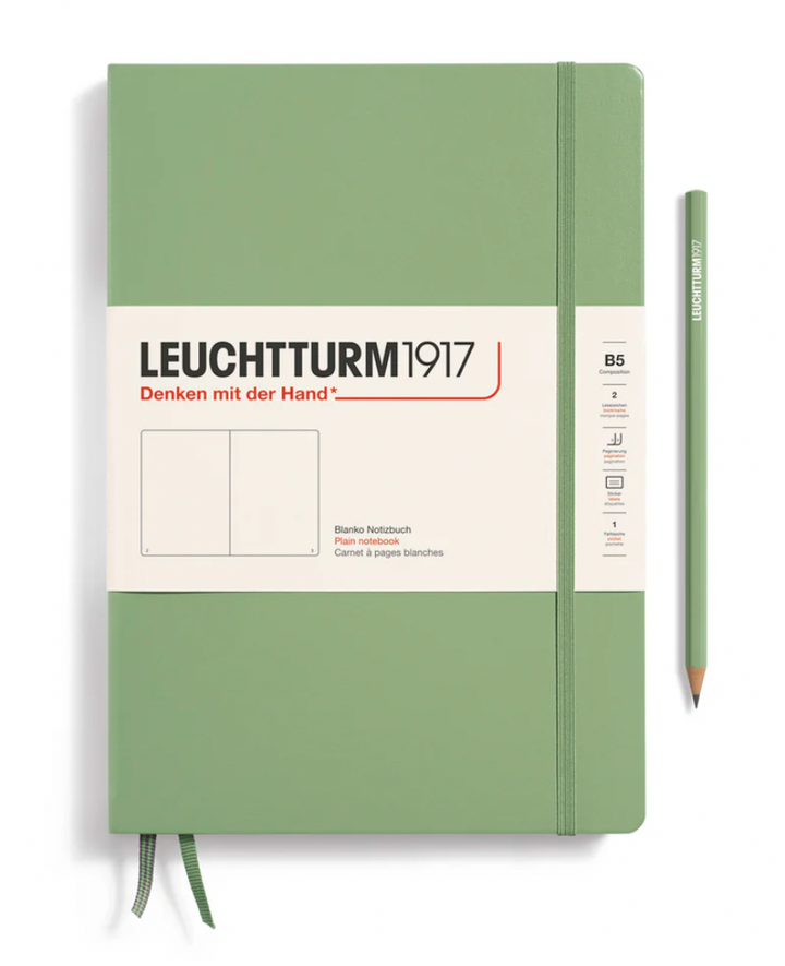Leuchtturm1917 B5 BLANK Composition Notebook