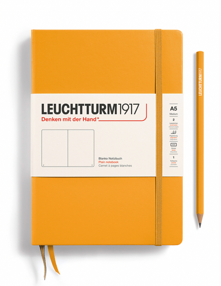 Leuchtturm1917 B6 Hardcover Ruled Notebooks