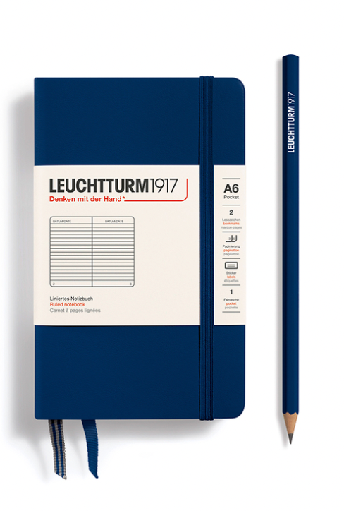 Leuchtturm1917 B6 Hardcover Ruled Notebooks