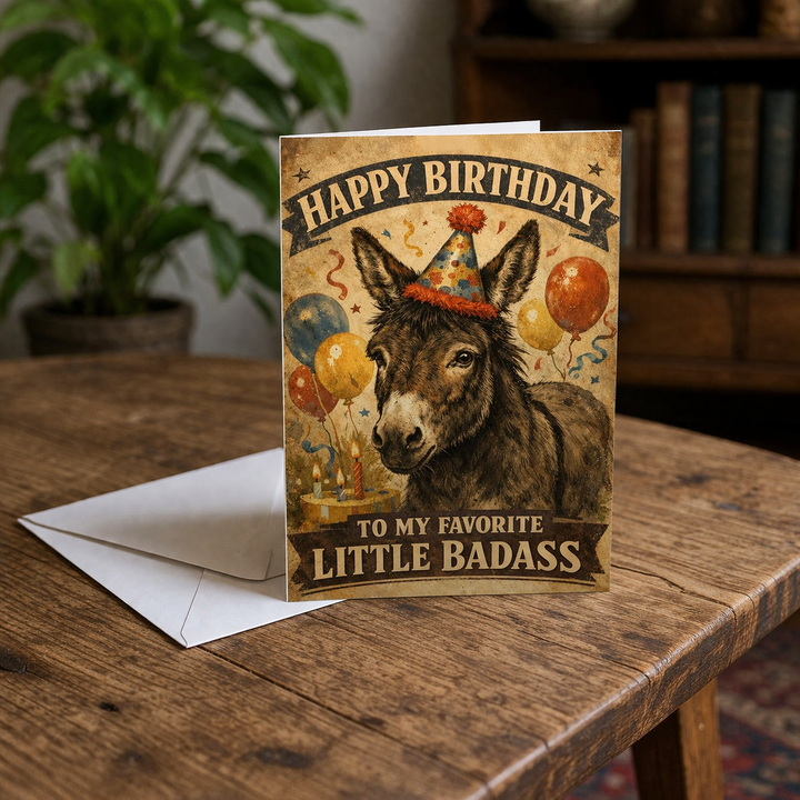 Happy Birthday to My Favorite Badass Card