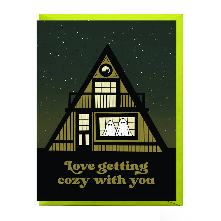 Cozy Love Card: Clear sleeve