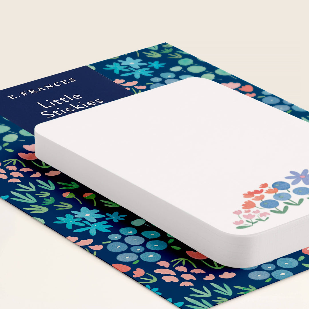 Flower Patch Little Sticky Notes, 3M-Backed