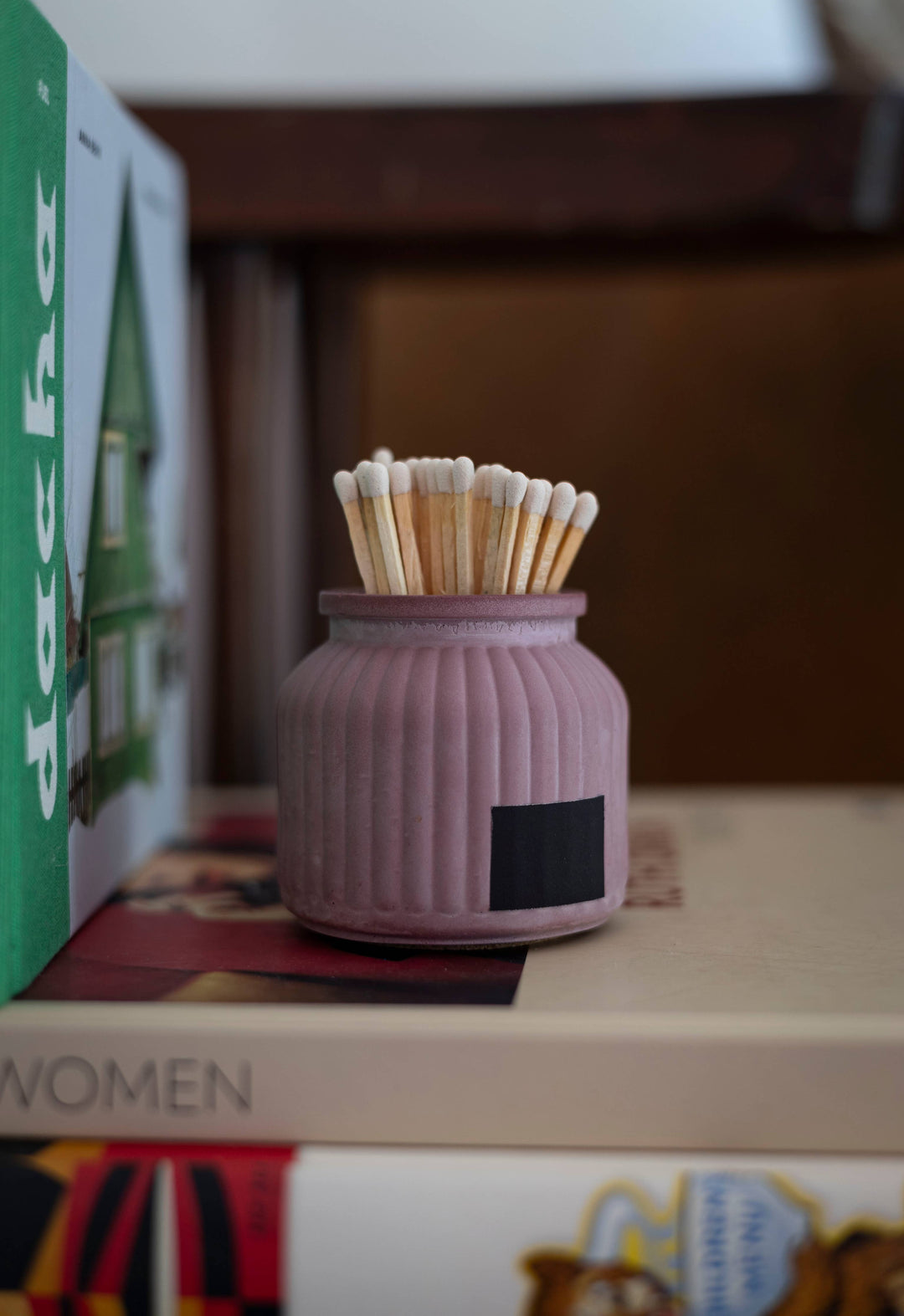 Apothecary Match Holder- Long Matches: Acai