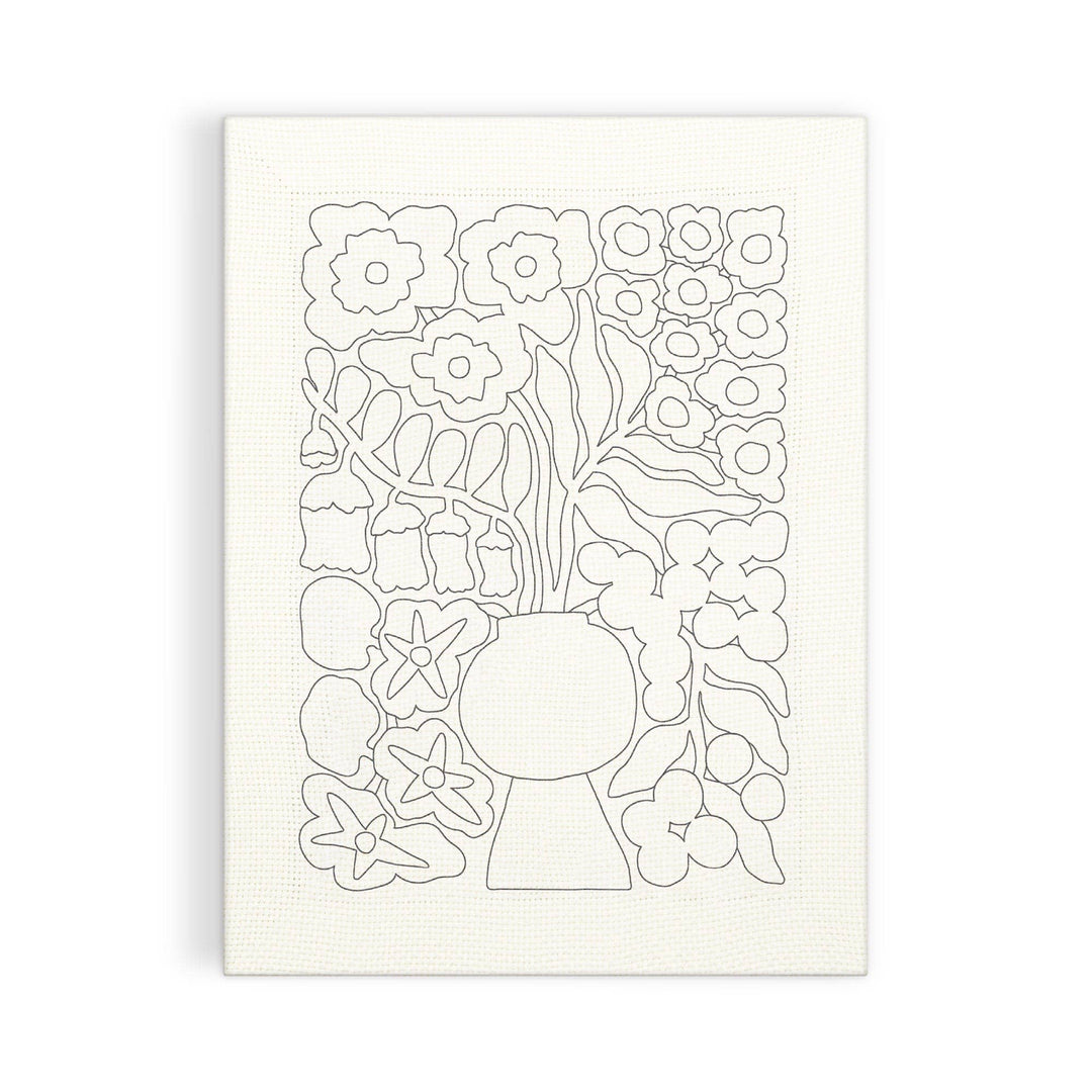 Blooming Wildflowers Punch Needle Kit