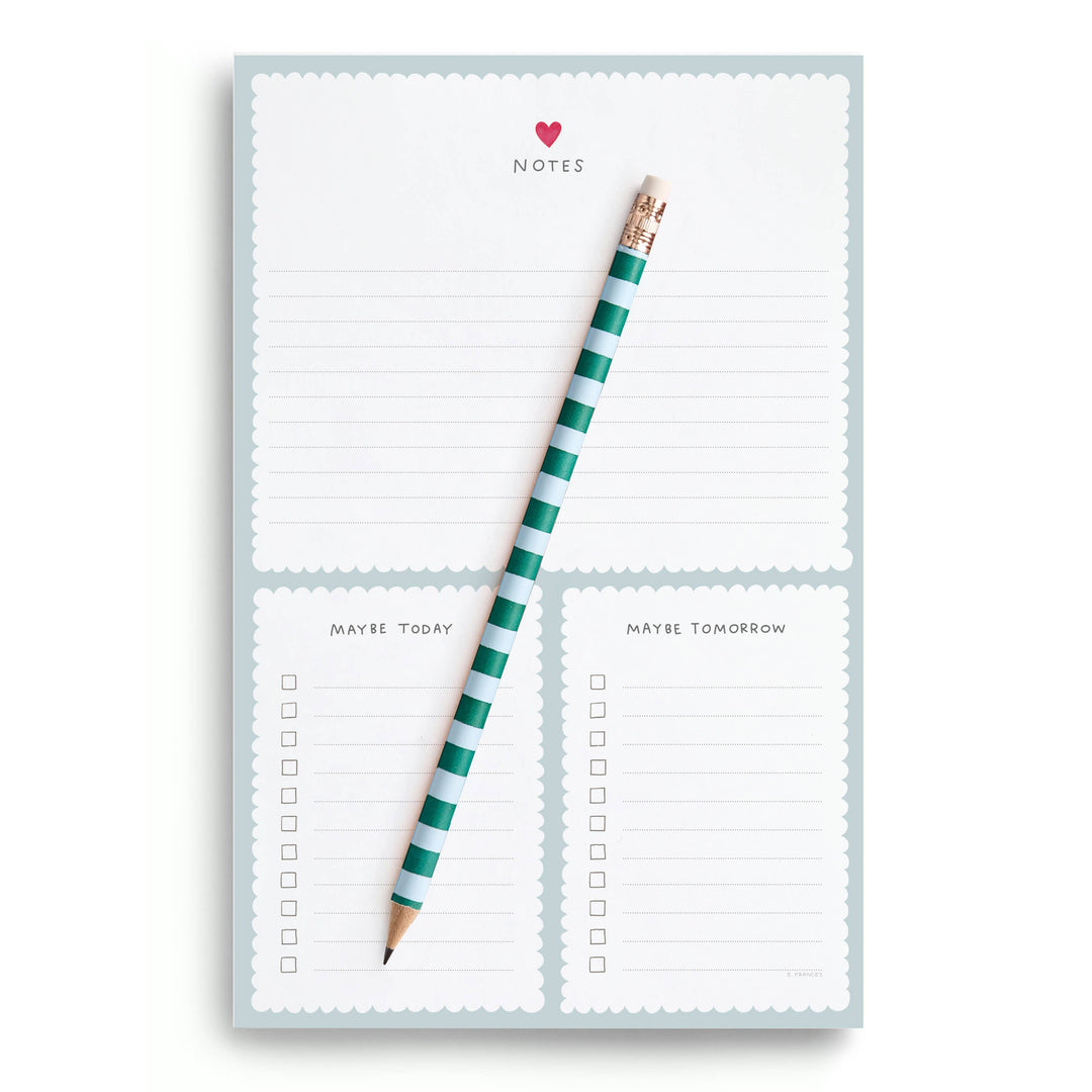 Today Maybe Tomorrow Notepad