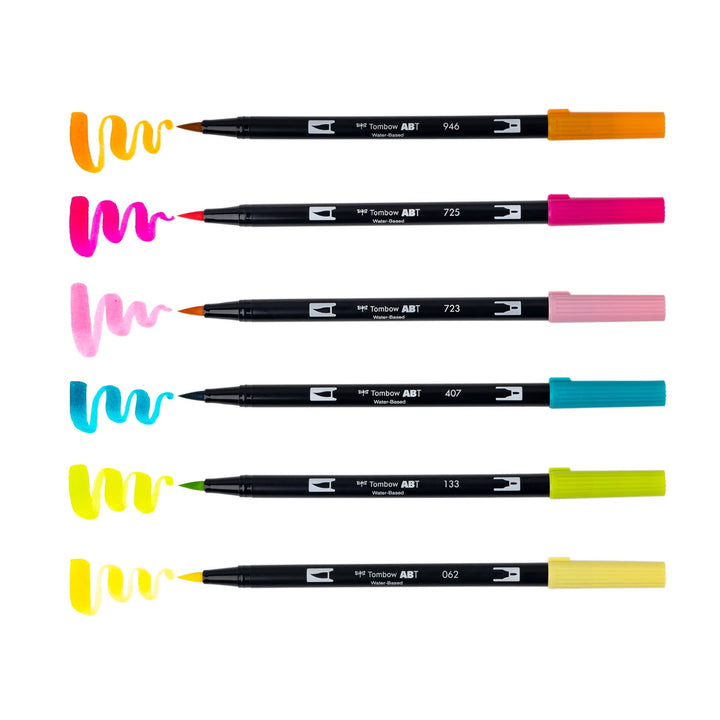 Dual Brush Markers: Happy Hour