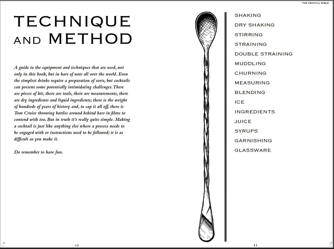 The Cocktail Bible: Flexi-Bind