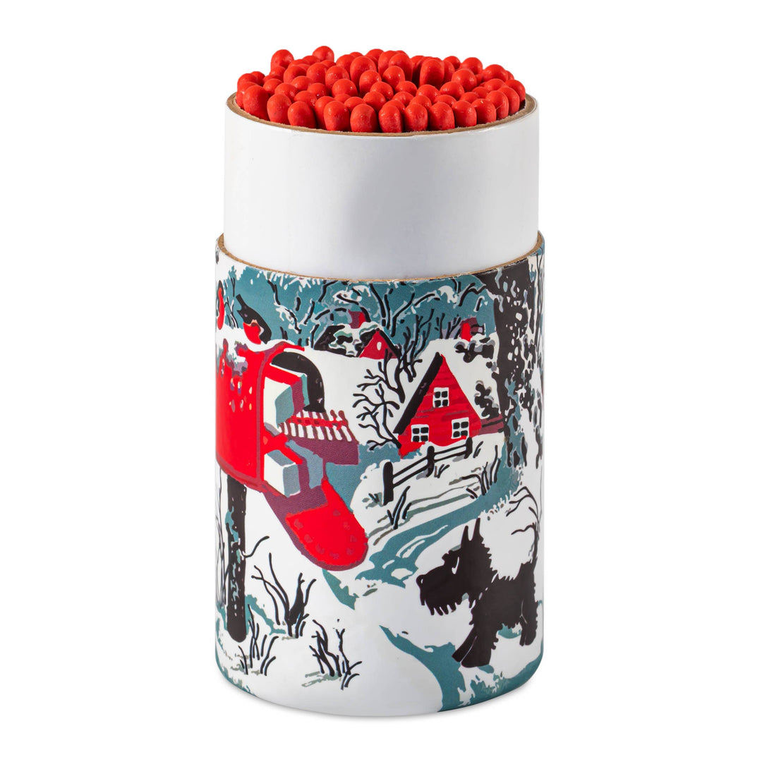 Letterbox | Large Cylinders - Christmas Safety Matches 🎄