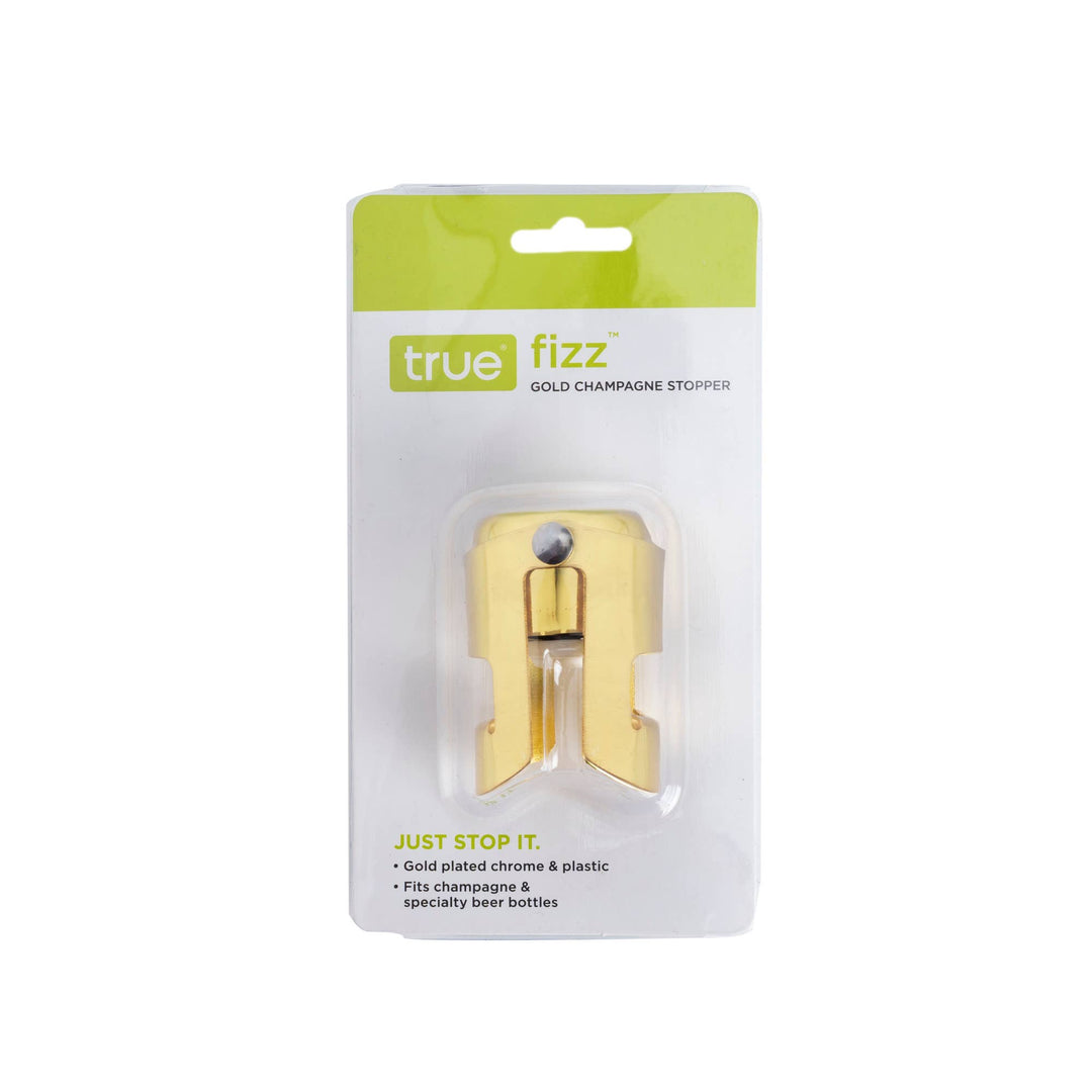 Fizz Chrome Champagne Stopper Silver