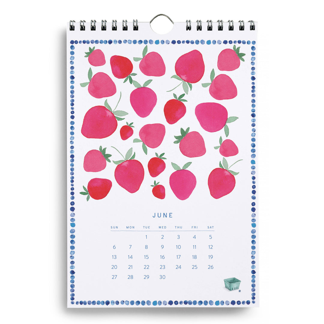 A Year in the Garden Wall Calendar, 6" x 9"
