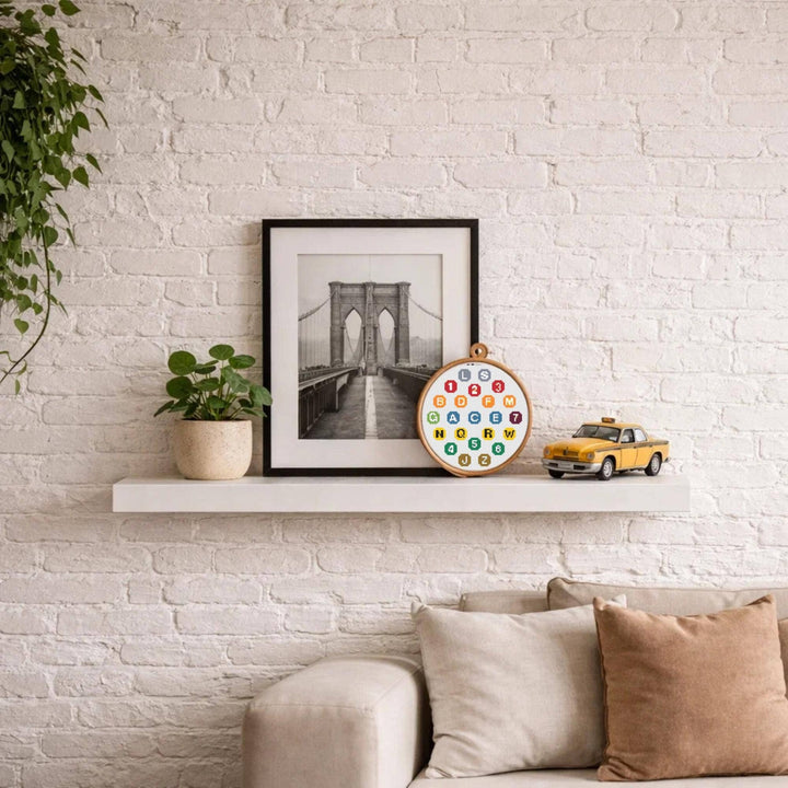 NYC Subway Lines Cross Stitch Kit