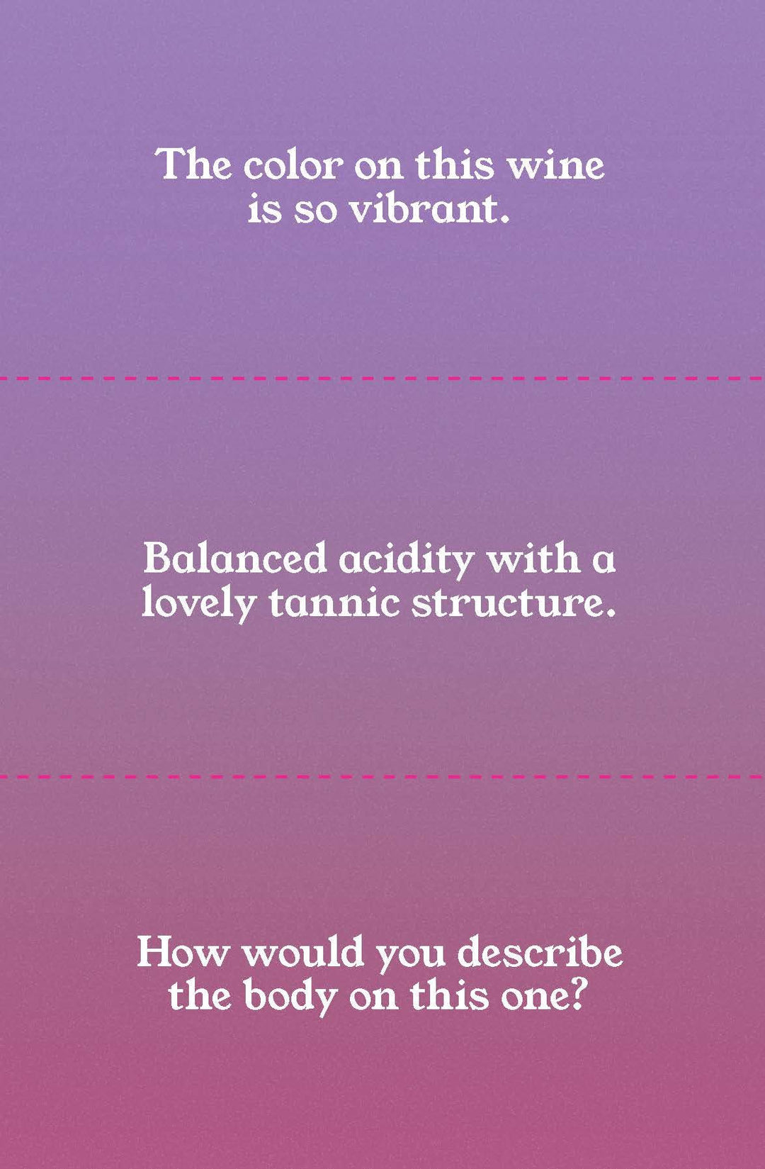 Wine Convo Generator