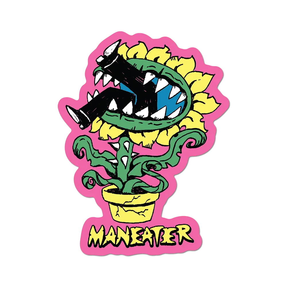 Maneater by Apply - Die-Cut Sticker (Feminism)