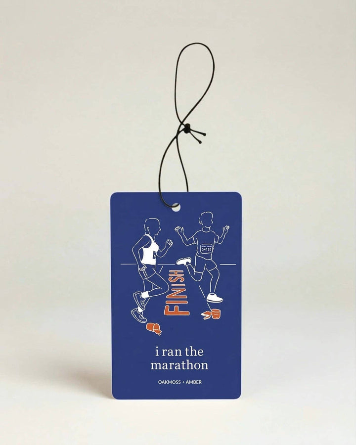 I Ran the Marathon Air Freshener