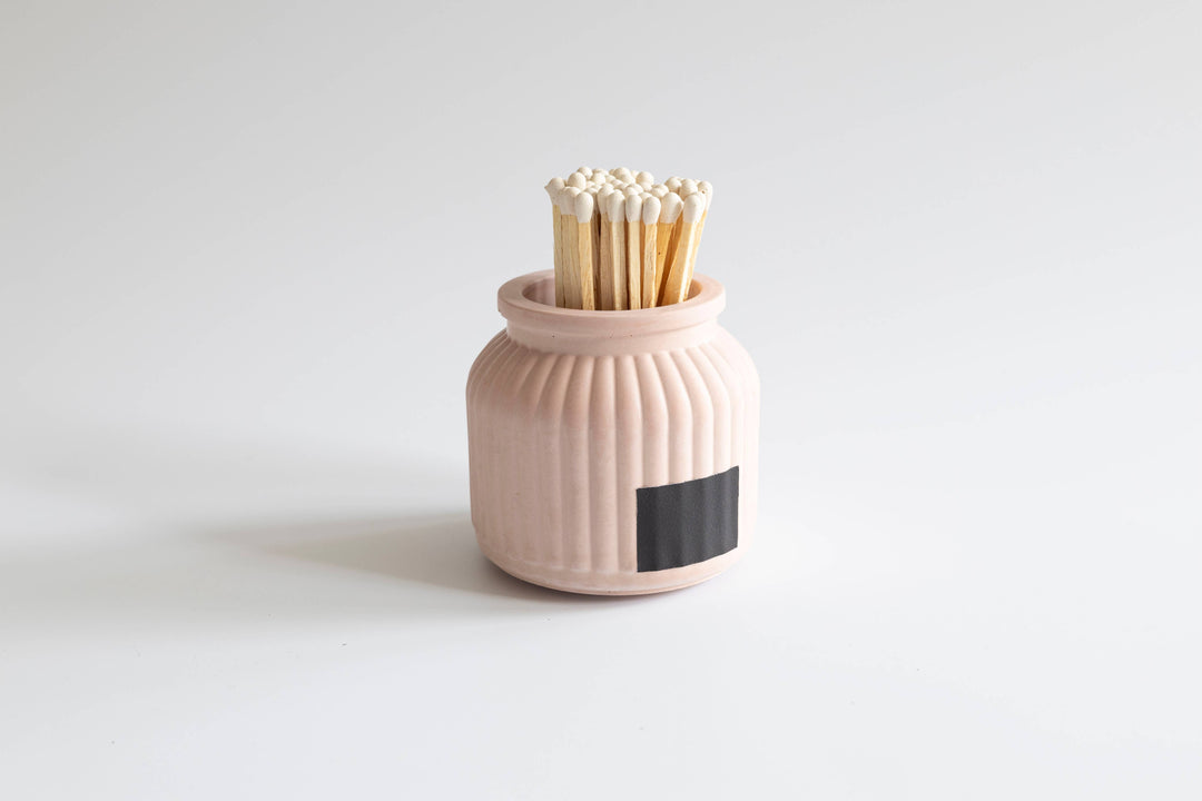 Apothecary Match Holder- Long Matches: Acai