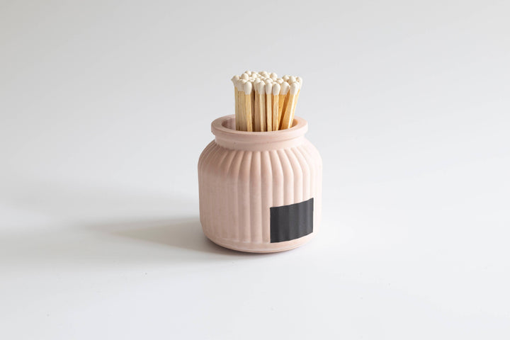 Apothecary Match Holder- Long Matches: Acai