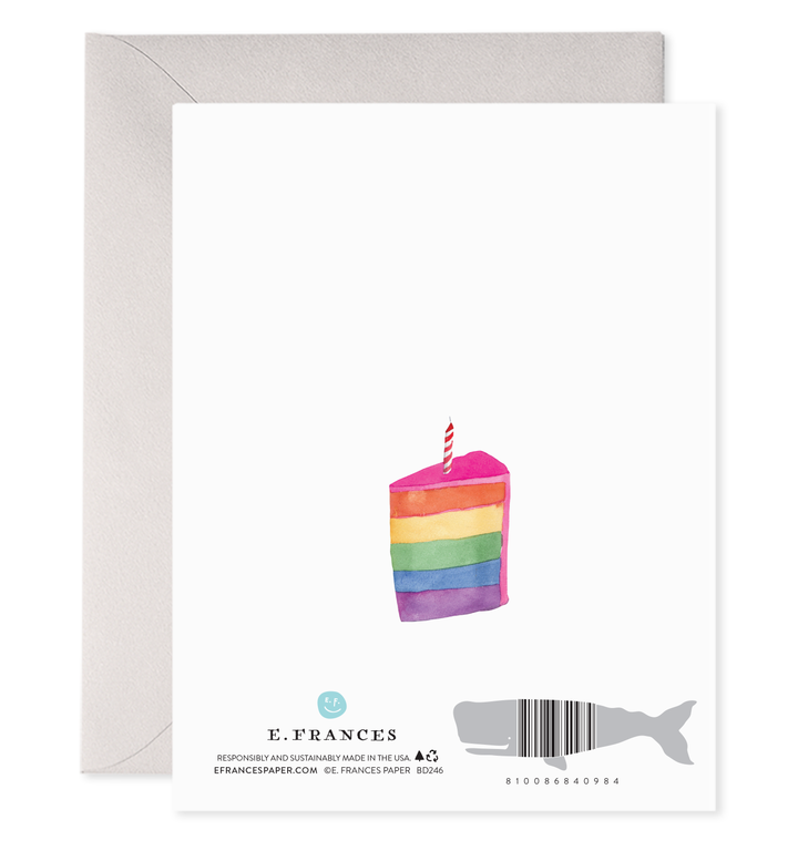 Big Cake Birthday Greeting Card