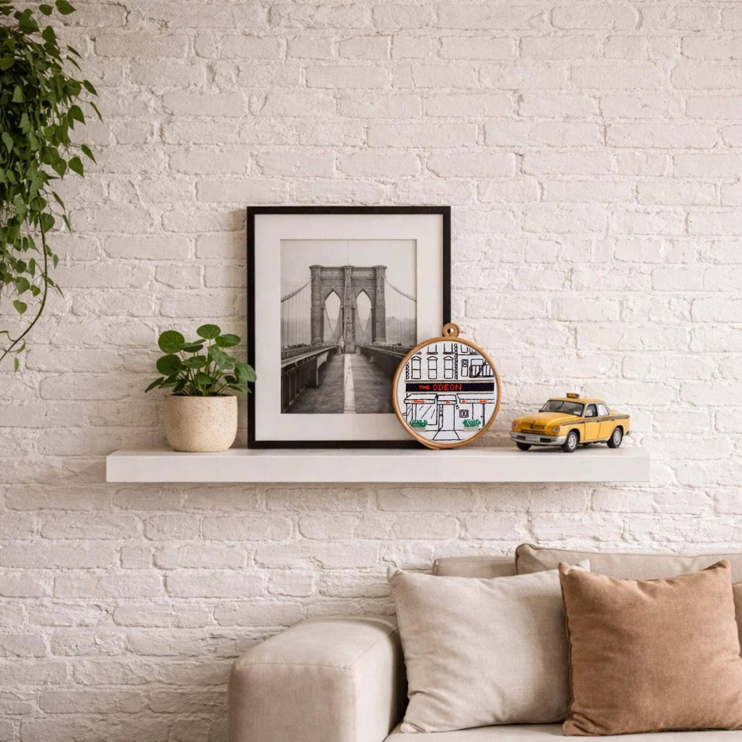 Odeon Storefront Cross Stitch Kit