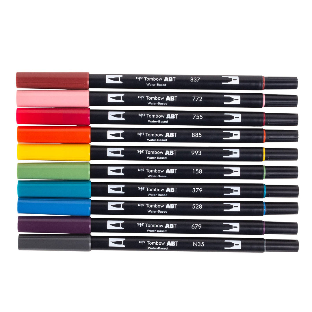 Dual Brush Markers: The Nineties