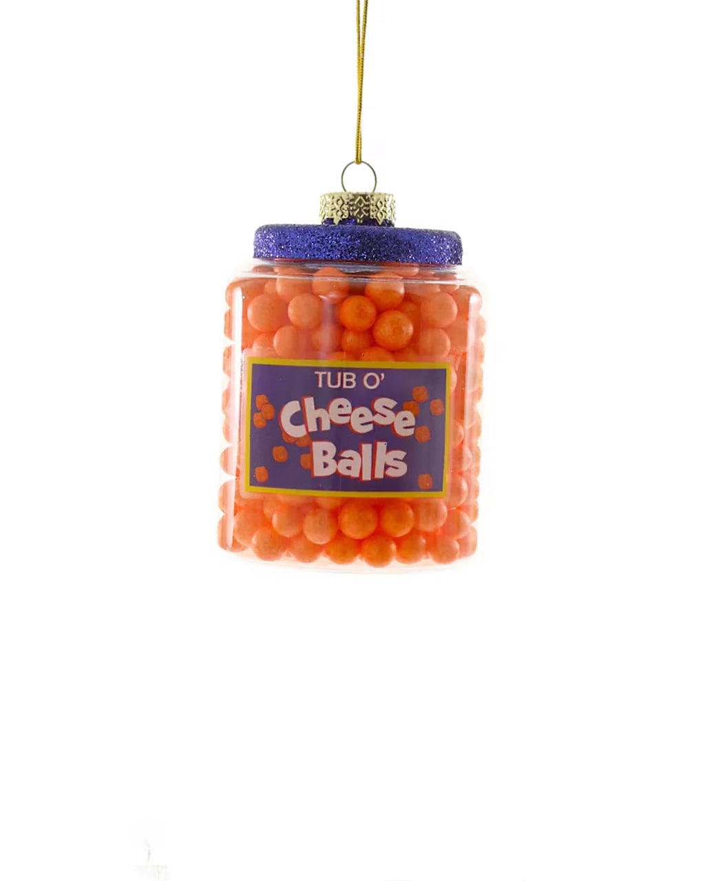 Cheese Balls Tub Ornament