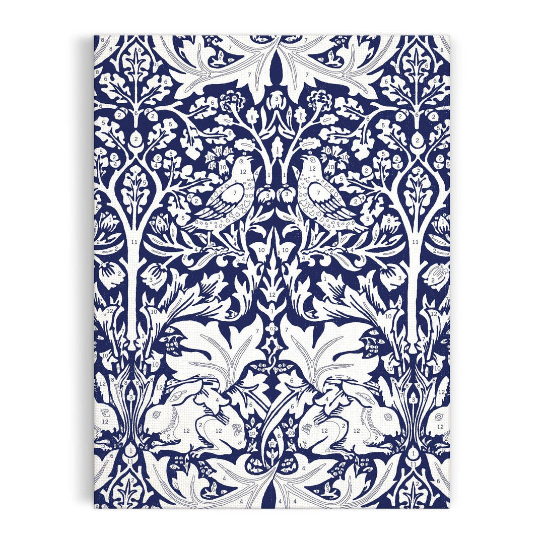 William Morris Brother Rabbit 9 x 12" Paint by Number Kit