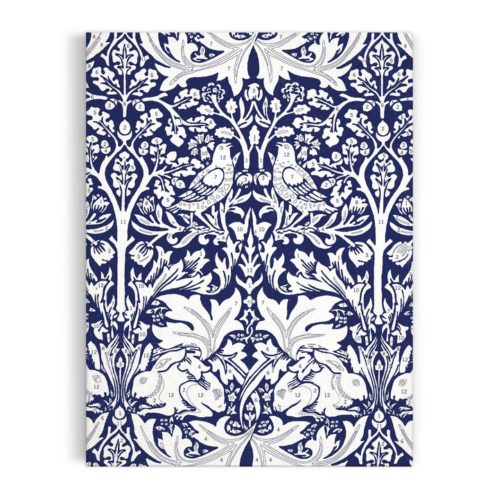 William Morris Brother Rabbit 9 x 12" Paint by Number Kit