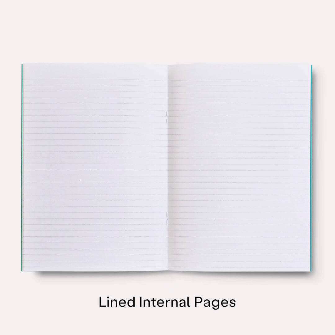 Ginger Slimline Notebook: Lined