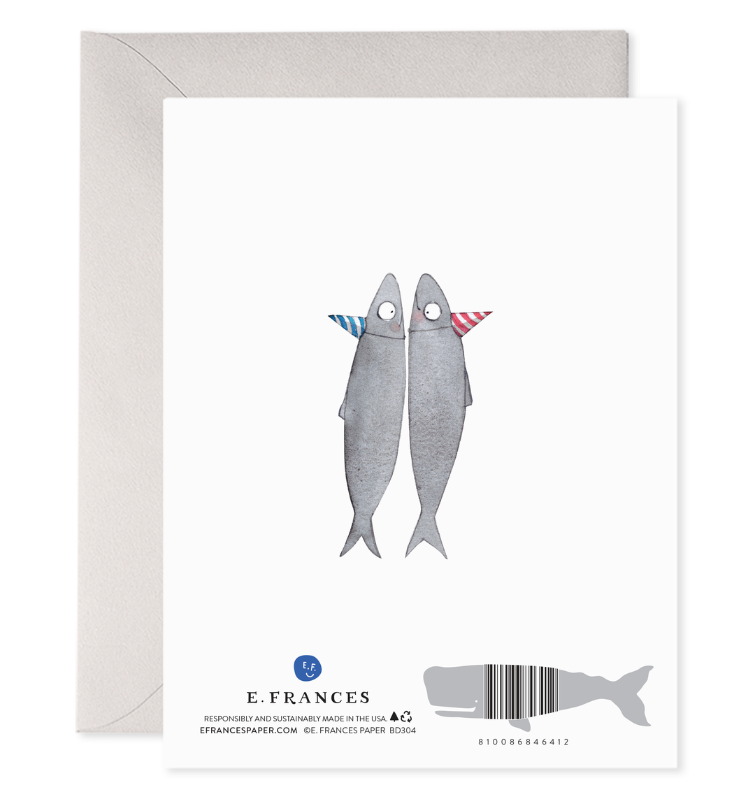 Sardines Birthday Greeting Card