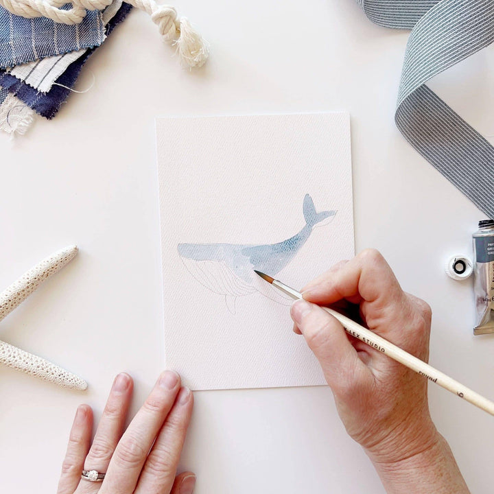 Seaside Paintable Notecard Set
