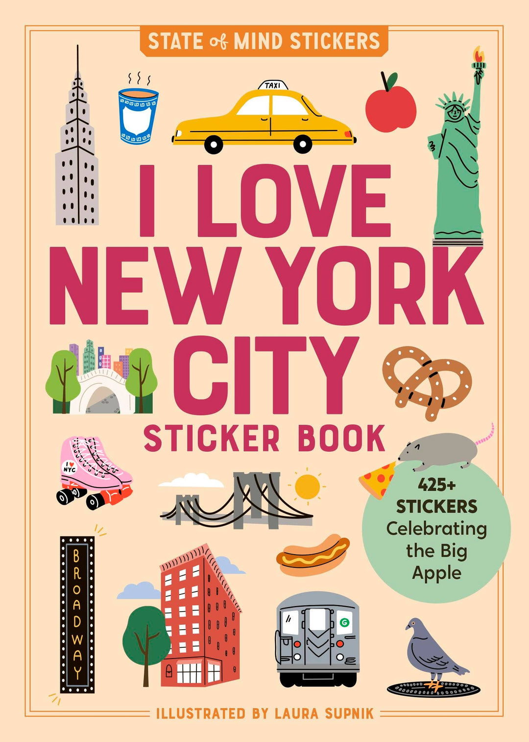 I Love New York City Sticker Book: Trade Paperback