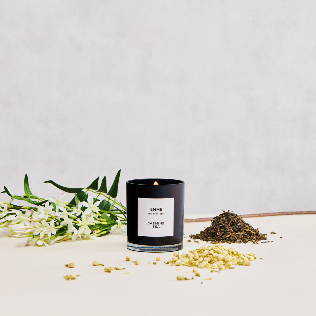 Jasmine Tea Jar Candle