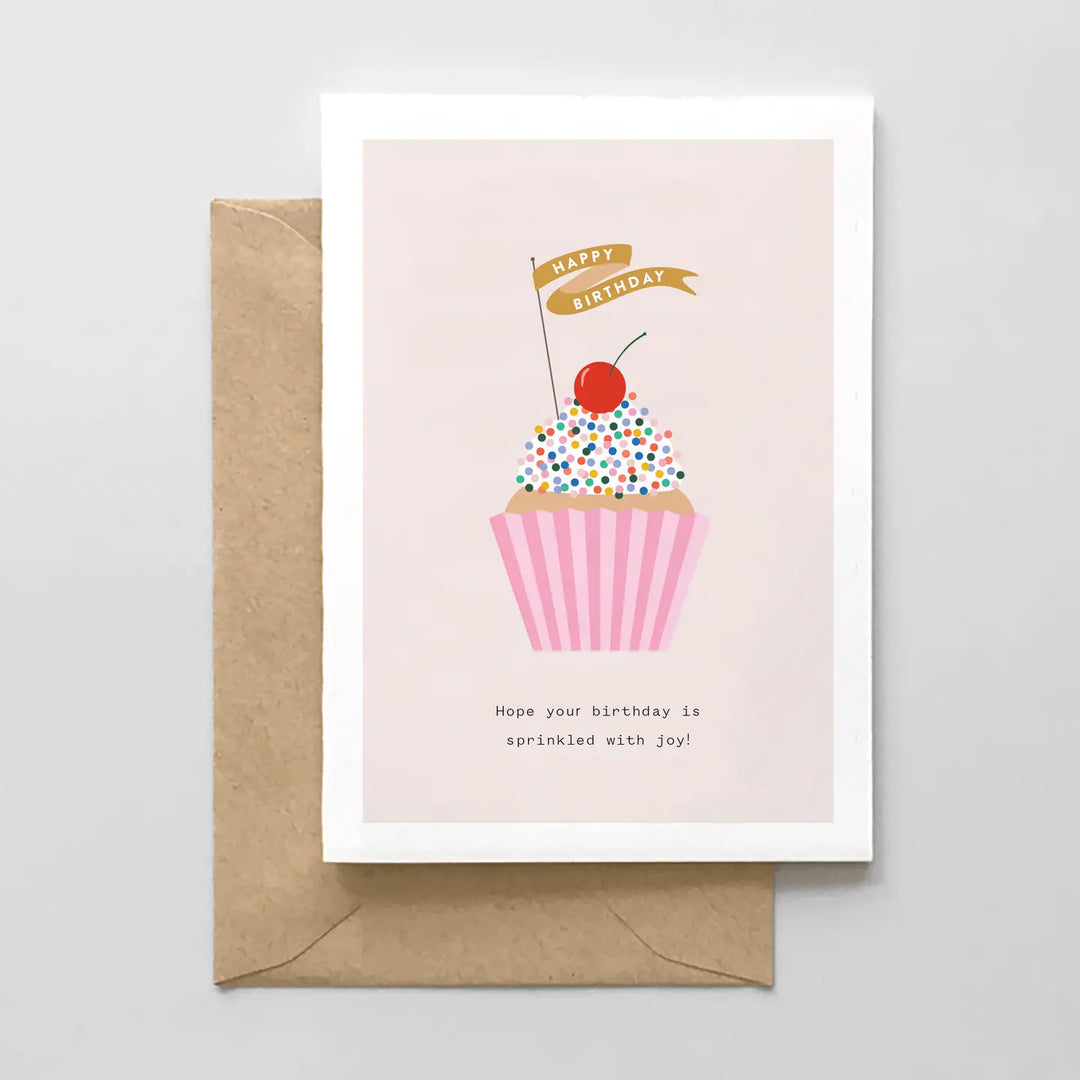 Birthday Sprinkle Cupcake