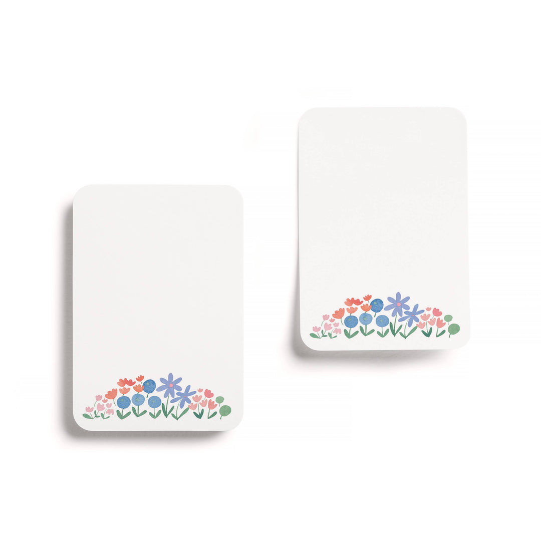 Flower Patch Little Sticky Notes, 3M-Backed