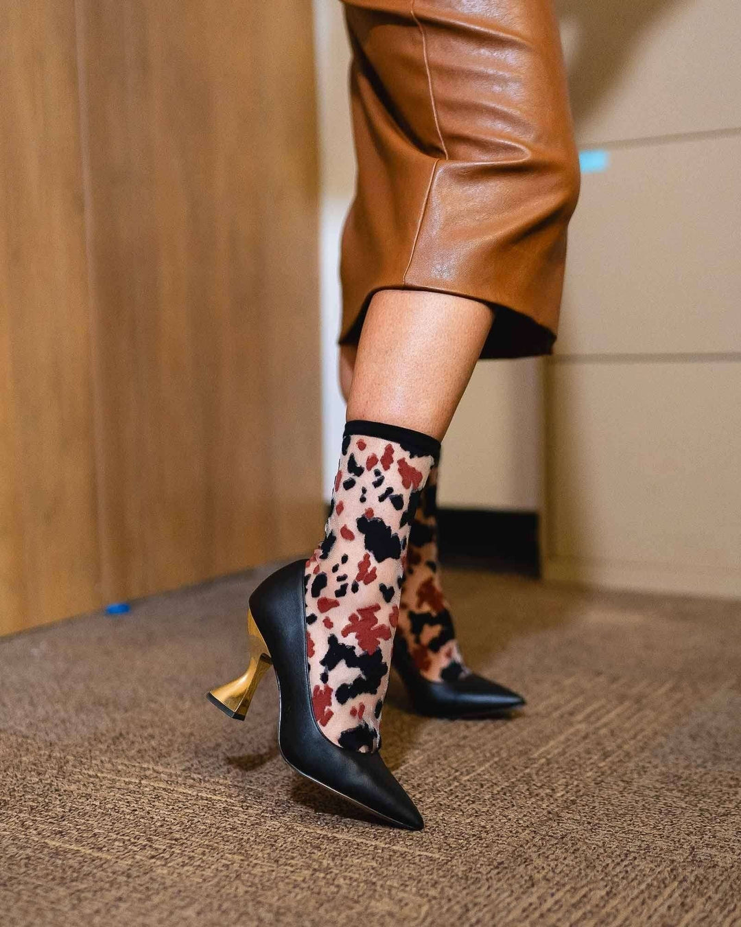 Cowgirl Chic Sheer Sock