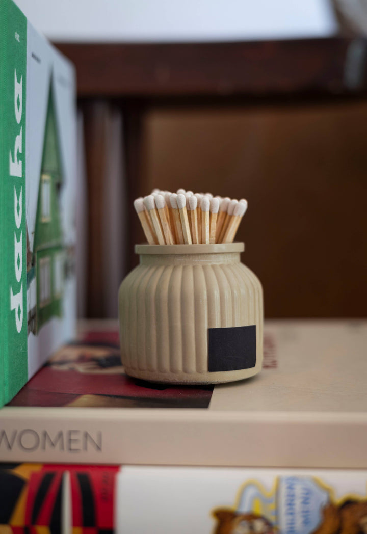 Apothecary Match Holder- Long Matches: Acai