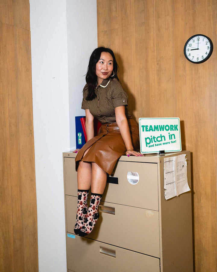 Cowgirl Chic Sheer Sock