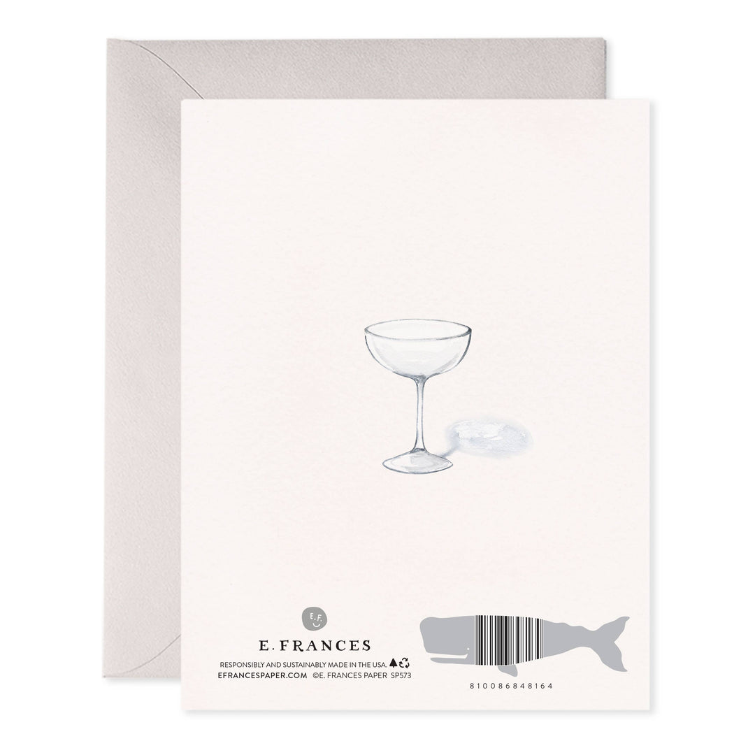 "To the Happy Couple" Wedding Card