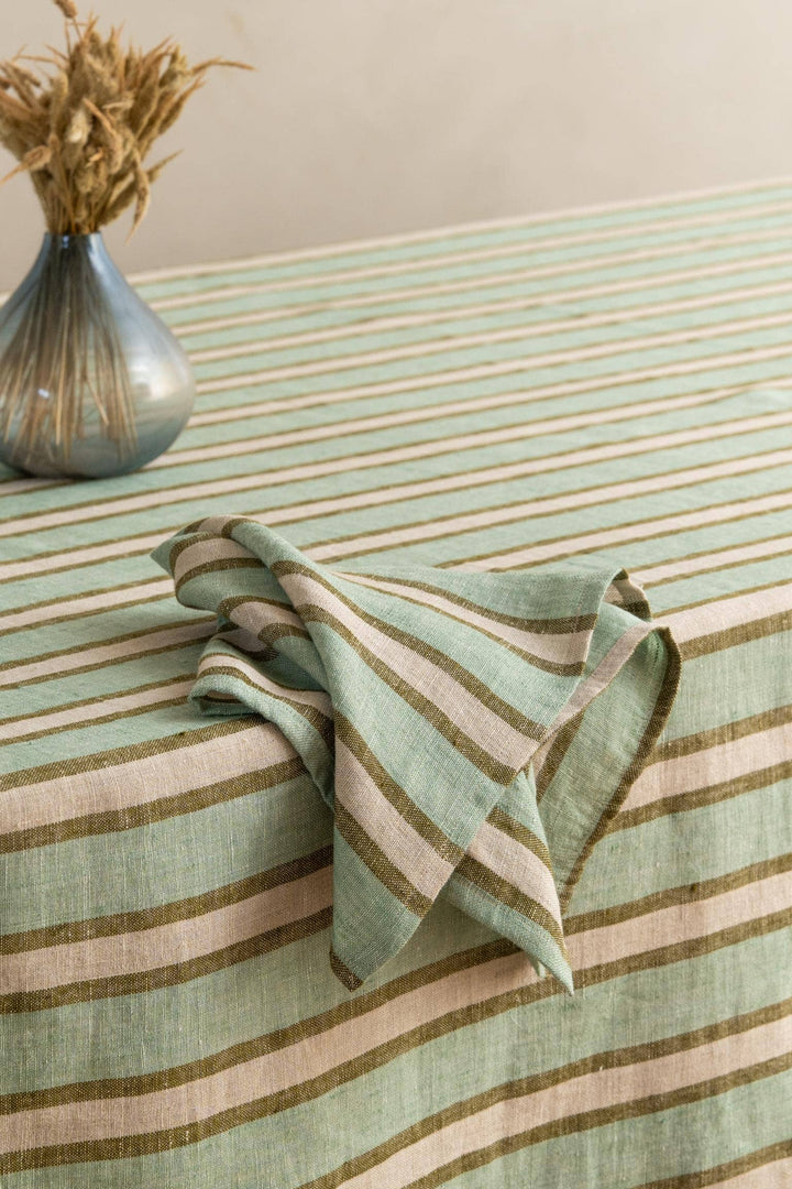 Sylph Green Linen Napkin Set of 2