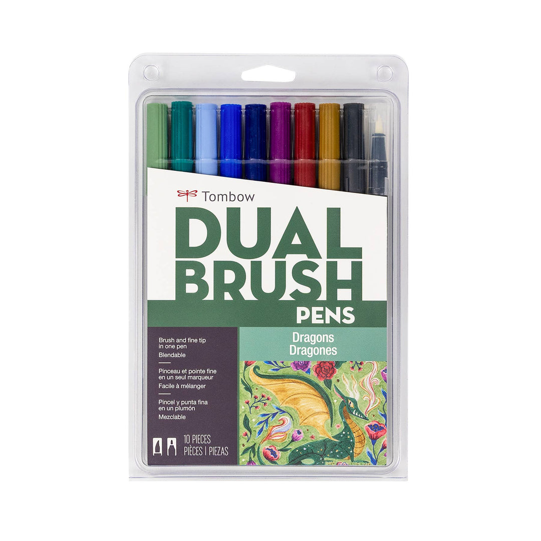 Dual Brush Markers: Dragons